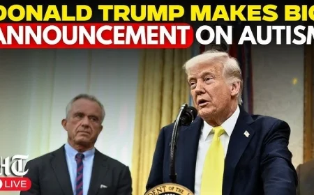 Donald Trump Autism Announcement Sparks Controversy Over Tylenol, Kenvue Stock Price Drops as Debate on Acetaminophen Risks Intensifies