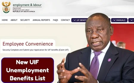 New UIF Unemployment Benefits 2025: Updated Payment Process, Eligibility Rules, and Key Changes for South African Workers