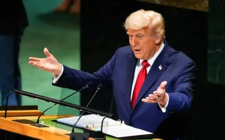 Trump UN Speech 2025: Fiery Attack on Migration, Climate Policies, and Global Institutions Shakes the General Assembly