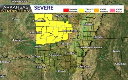 Tornado Watch Alerts Across U.S. as Severe Storms Threaten