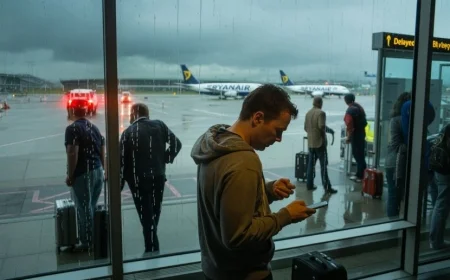 Stansted Airport Fire Causes Evacuation and Major Travel Disruption