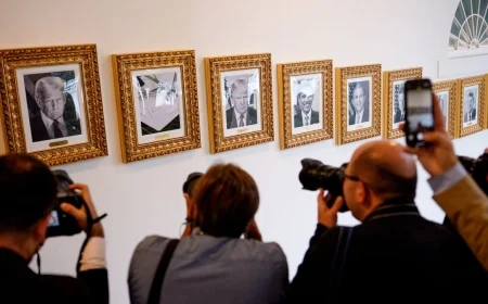Joe Biden’s Signature Featured on The Presidential Walk of Fame Replacing Traditional Portrait