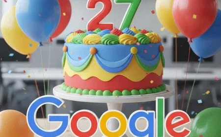 Google’s 27th Birthday: A Nostalgic Celebration with the First-Ever Logo