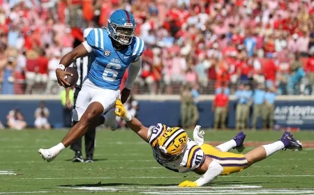 Ole Miss Shocks No. 4 LSU with Bold Fourth-Down Play by Lane Kiffin