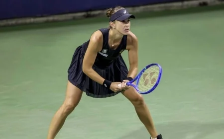 Belinda Bencic Kicks Off WTA Tournament in Beijing with a Winning Start