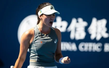 Lys stuns Rybakina with a breakthrough in Beijing as Kessler progresses after Krejcikova retirement