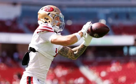 49ers Wide Receivers Ricky Pearsall and Jauan Jennings Set to Face Jaguars Today