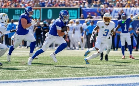 NFL Week 4 Highlights and Live Updates: Malik Nabers Suffers Knee Injury While Jaxson Dart Debuts