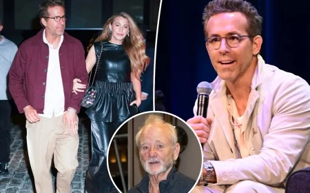 Ryan Reynolds Uses Profanity with Blake Lively in a Tense Call Featuring Bill Murray