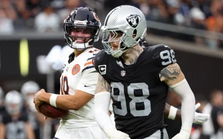 Bears Secure Dramatic Victory Over Raiders with Last-Minute Score and Field Goal Block