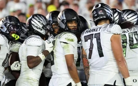 Week 5 College Football Rankings: Oregon Soars to Top 2 as LSU’s Struggles Persist