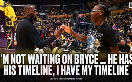 LeBron James Discusses Luka Doncic and Son Bryce’s Influence on His NBA Retirement Plans