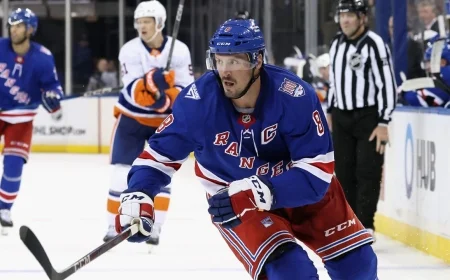 Miller’s Lower-Body Injury Under Evaluation Following Rangers Practice Incident