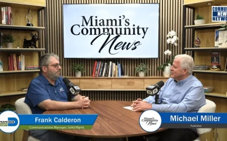 Michael Miller Interviews Frank Calderon from Miami-Dade Solid Waste Department