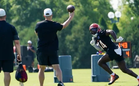 Bengals Rookie Linebacker Demetrius Knight Sports Joe Burrow Jersey for Monday Night Football Game Day
