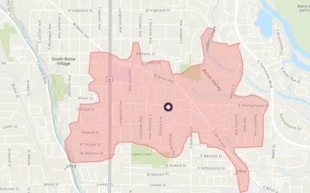 Over 6800 Residents Lose Power Near Boise Ave on Friday