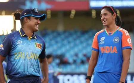 India and Sri Lanka Launch Unique Women’s World Cup Event