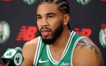 Tatum Unfazed by Pressure: Celtics Star in No Hurry to Return