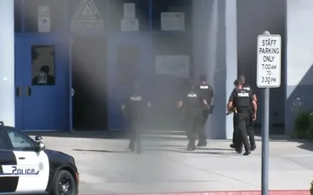 Rialto High School Lockdown: Student Detained Following Violence Threat, All-Clear Issued