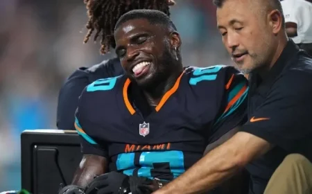 Tyreek Hill Injury Update: Miami WR ACL Tear Recovery Timeline and Duration