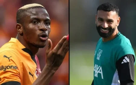 Galatasaray vs Liverpool Clash: Salah and Osimhen Pursue Record-Breaking Champions League Feats