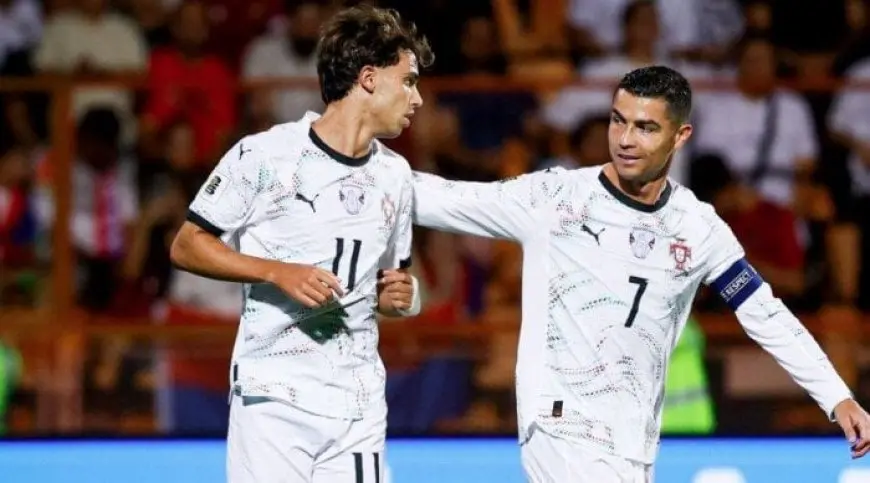 رونالدو يتألق ويقود البرتغال لتسجيل خمسة أهداف في شباك أرمينيا بتصفيات كأس العالم