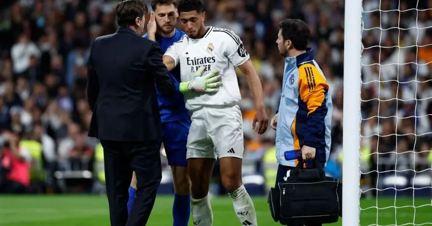 أطباء ريال مدريد يسعون لتأخير عودة بيلينغهام إلى الملاعب