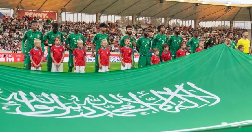 السعودية تحقق تعادلاً مثيرًا مع التشيك بهدف رائع من ركلة حرة