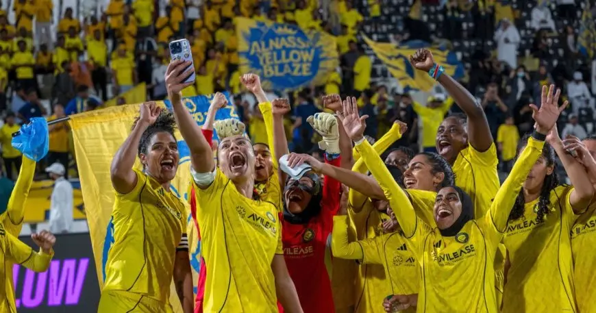 النصر ينتزع اللقب الأول بكأس السوبر السعودي للسيدات بعد انتصاره على الأهلي