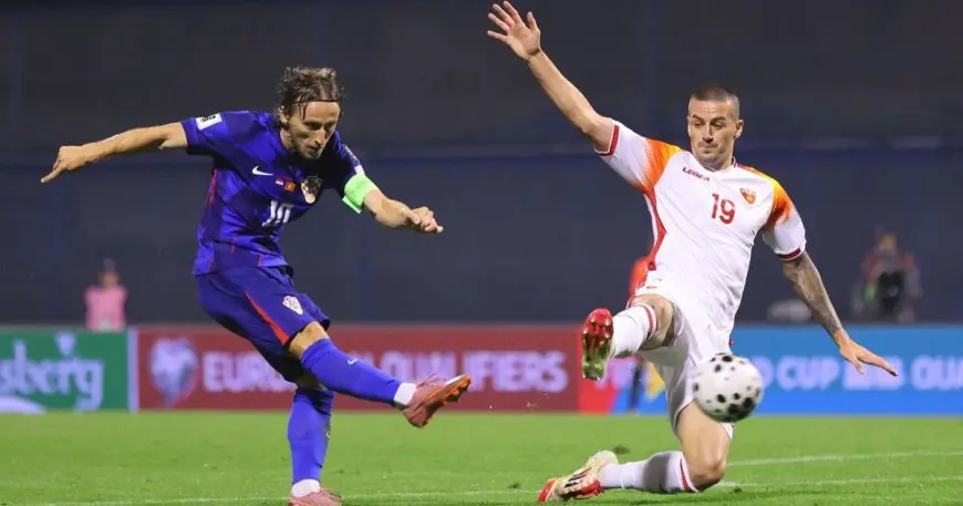 كرواتيا تحقق انتصاراً مدوياً لمودريتش في عيد ميلاده الأربعين أمام مونتينيغرو