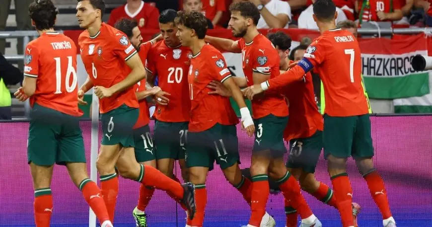 كانسيلو يقود البرتغال لفوز مثير على المجر في ليلة تاريخية لرونالدو
