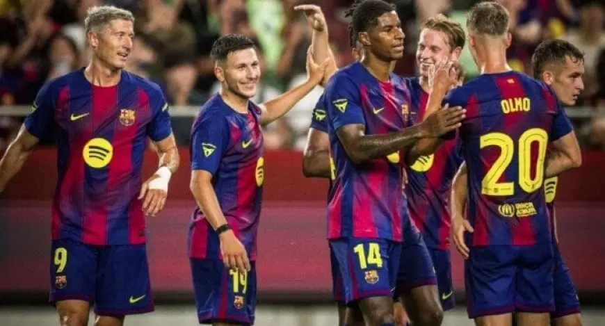 استضافة ملعب يوهان كرويف لمباراة برشلونة وفالنسيا في الدوري الإسباني من قبل الليجا