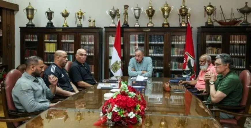 محمد يوسف ووليد صلاح الدين ينضمان إلى لجنة التخطيط لتنفيذ التصور الشامل للاعبي الأهلي