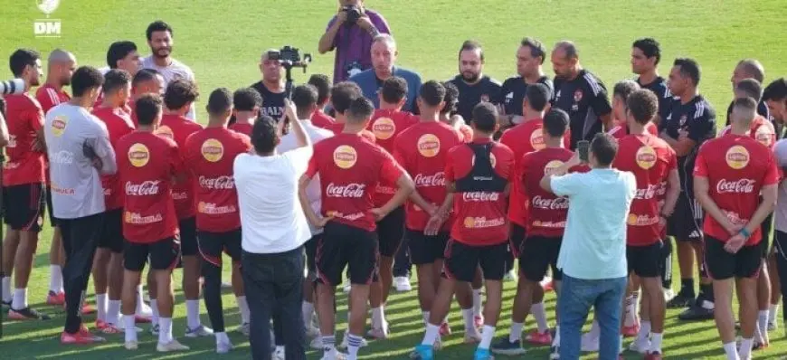 محمود الخطيب يلهم لاعبي الأهلي برسائل قوية قبل مواجهة إنبي في دوري كرة القدم رجال