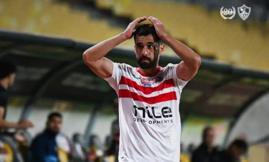 عبد الله السعيد يحرز الهدف الثالث للزمالك في شباك المصري بفيديو مثير