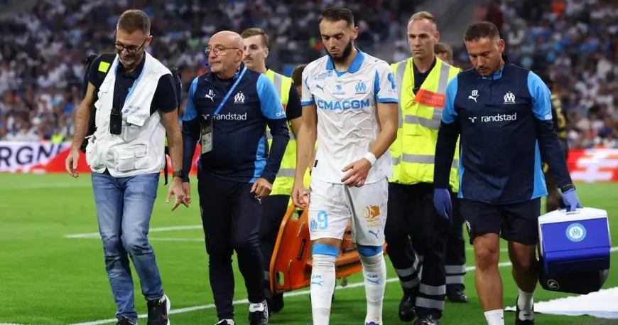 إصابة الجزائري غويري تثير الجدل قبل مواجهة ريال مدريد مارسيليا يكشف تفاصيل الحالة الصحية للاعب