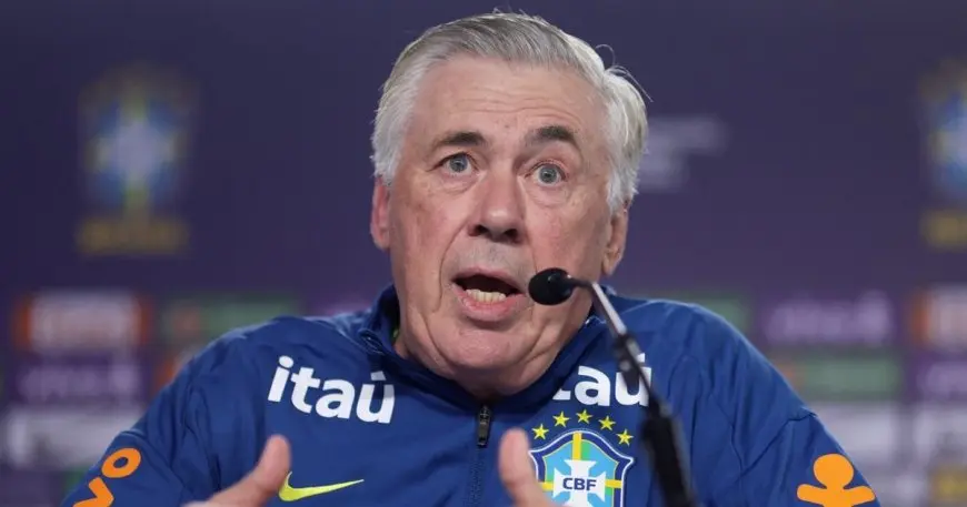 أنشيلوتي يؤكد أن ريال مدريد هو الفريق الوحيد الذي قد يقود تدريبه بعد البرازيل