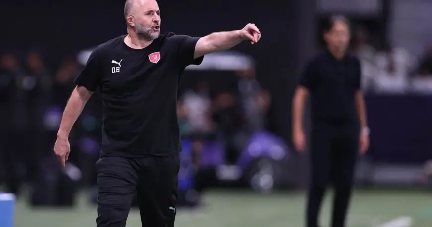 بلماضي يؤكد تأثير الغيابات على أداء الدحيل في مواجهة الهلال