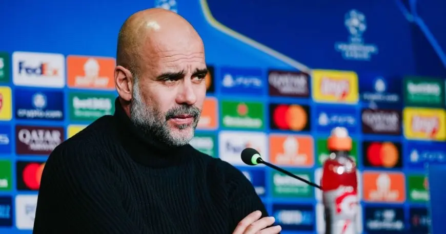 غوارديولا يؤكد أن مانشستر سيتي ليس من بين المرشحين للفوز بدوري أبطال أوروبا
