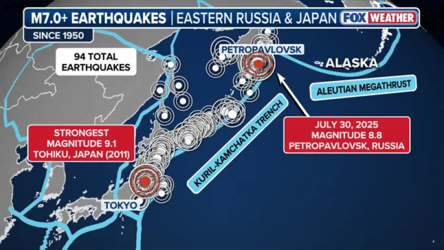 Tsunami Warning After Russia Earthquake – Is British Columbia in Danger of a BC Tsunami Today?