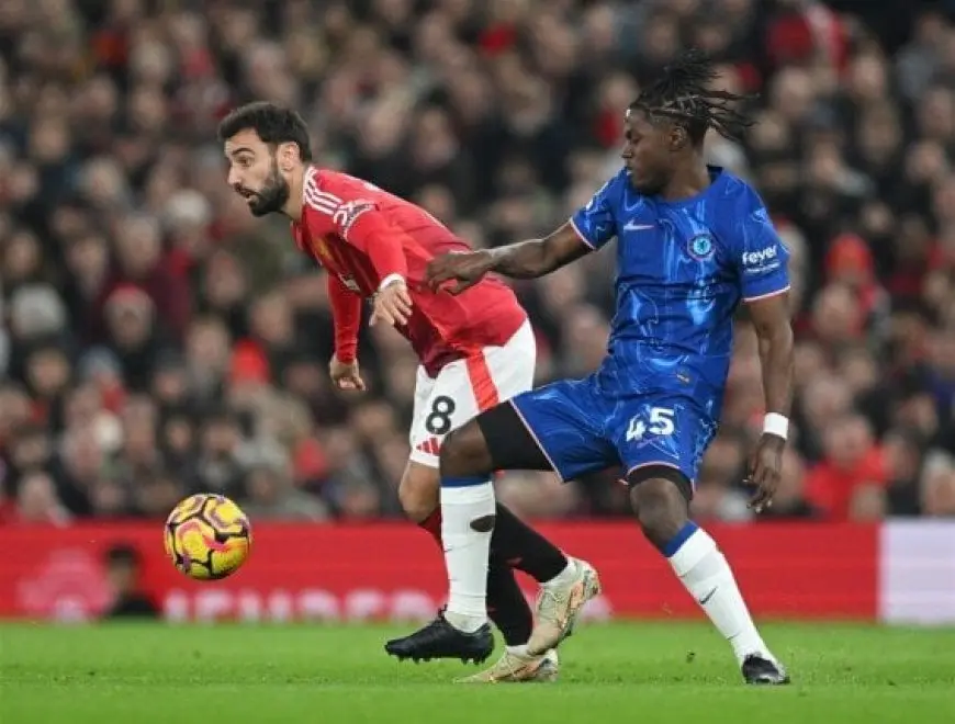 برونو فرنانديز يتصدر التشكيلة الأساسية لمانشستر يونايتد في مواجهة تشيلسي بالدوري الإنجليزي