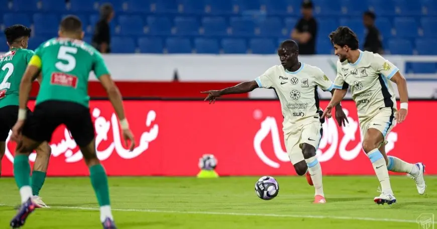 الاتحاد يتغلب على النجمة بفوز قيصري في الدوري السعودي بفضل هدف كانتي المثير