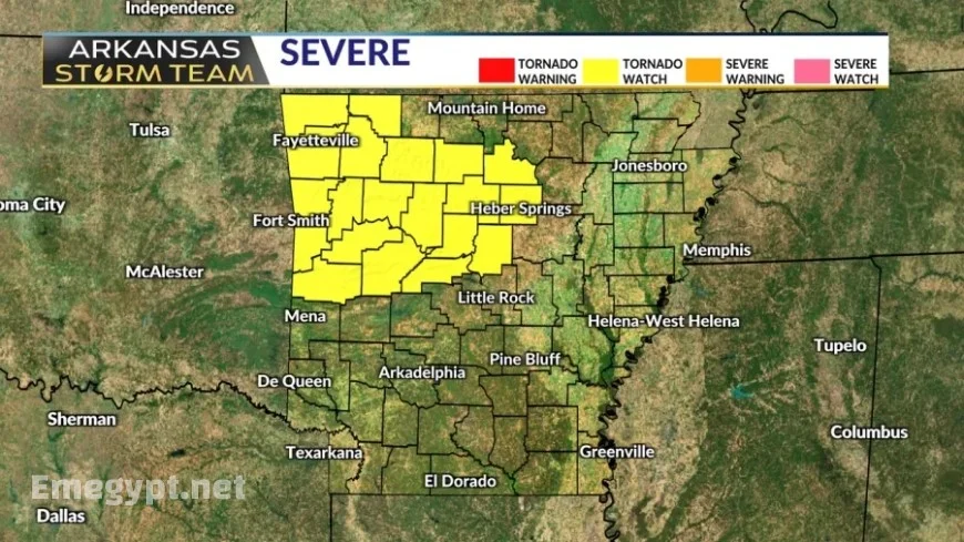 Tornado Watch Alerts Across U.S. as Severe Storms Threaten