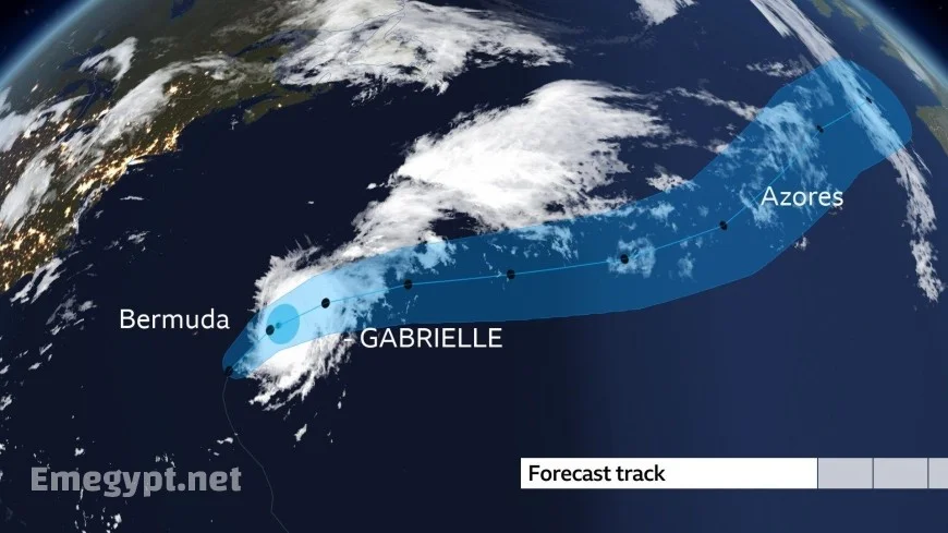 Ouragan Gabrielle: Latest Hurricane Tracker Updates, Weather Forecast, and Potential Impact on Europe