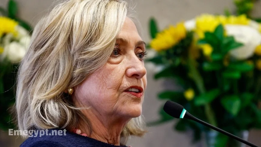 Hillary Clinton Criticizes Trump Administration’s Attempts to Suppress Free Speech