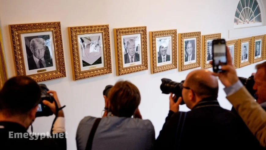 Joe Biden’s Signature Featured on The Presidential Walk of Fame Replacing Traditional Portrait