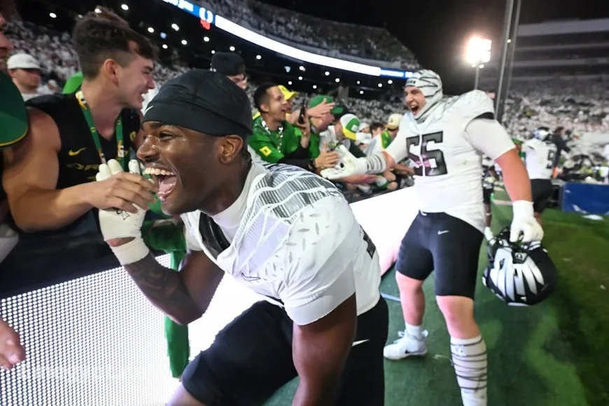 Oregon Upsets Penn State with Dramatic Walk-Off Interception in Double-Overtime Thriller