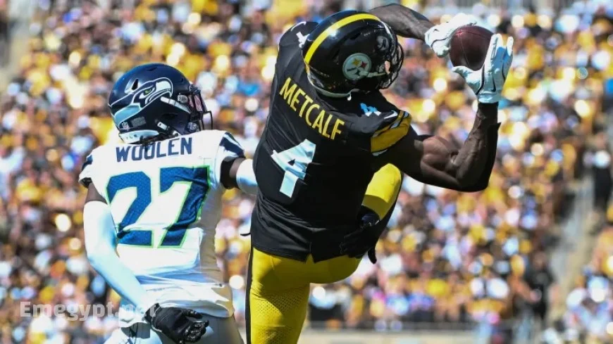 DK Metcalf Injury Report: Why Steelers WR is Off to a Slow Start Against the Vikings in Ireland
