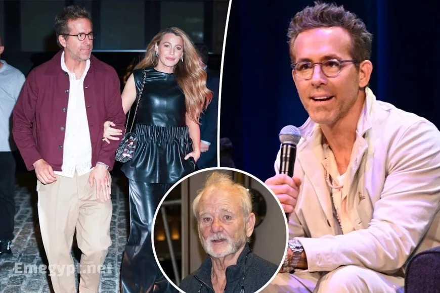 Ryan Reynolds Uses Profanity with Blake Lively in a Tense Call Featuring Bill Murray