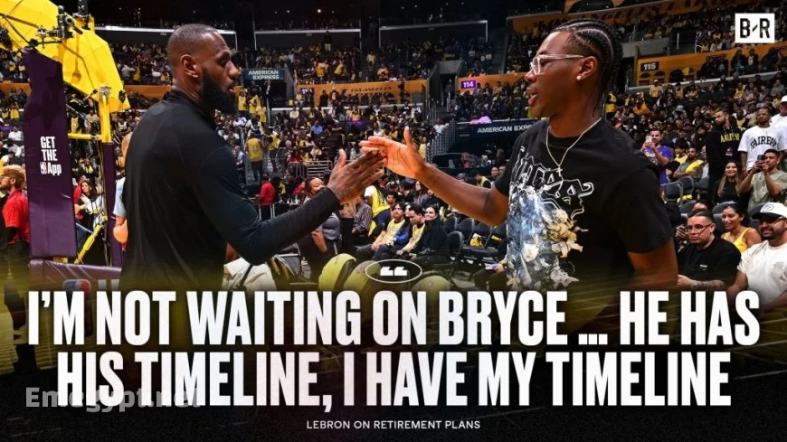 LeBron James Discusses Luka Doncic and Son Bryce’s Influence on His NBA Retirement Plans